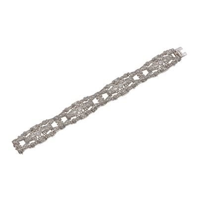 Bracciale con Diamanti di Vecchio Taglio per Ct 10.00 Circa