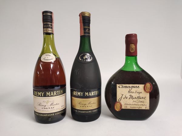 Remy Martin, J. De Malliac, Cognac & Armagnac