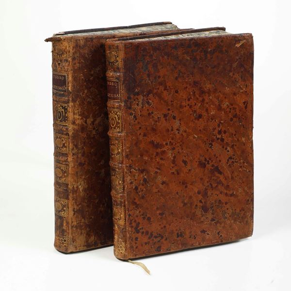Tasso Torquato (1544-1595) Il Goffredo ovvero Gerusalemme Liberata.. In Venezia, presso Antonio Groppo, 1760