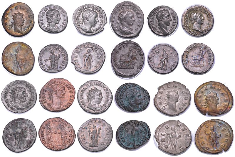 SHIPPING ONLY IN ITALY. IMPERO ROMANO. Lotto di dodici monete.  - Auction Light Numismatics - Cambi Casa d'Aste
