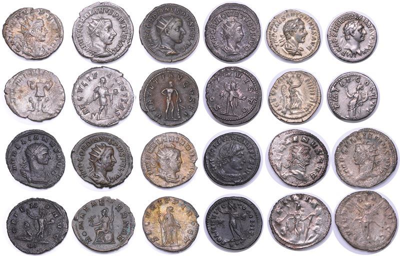 SHIPPING ONLY IN ITALY. IMPERO ROMANO. Lotto di dodici monete.  - Auction Light Numismatics - Cambi Casa d'Aste
