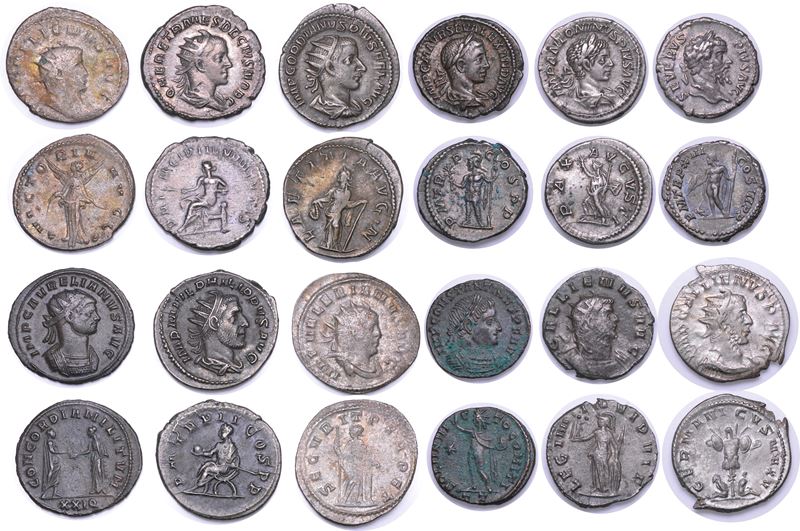 SHIPPING ONLY IN ITALY. IMPERO ROMANO. Lotto di dodici monete.  - Asta Numismatica Light - Cambi Casa d'Aste