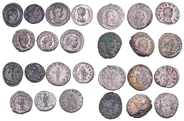 SHIPPING ONLY IN ITALY. IMPERO ROMANO. Lotto di tredici monete.