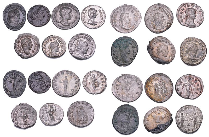 SHIPPING ONLY IN ITALY. IMPERO ROMANO. Lotto di tredici monete.  - Auction Light Numismatics - Cambi Casa d'Aste
