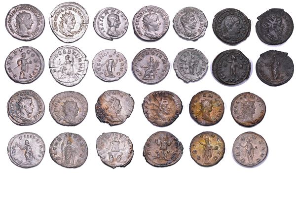 SHIPPING ONLY IN ITALY. IMPERO ROMANO. Lotto di tredici monete.