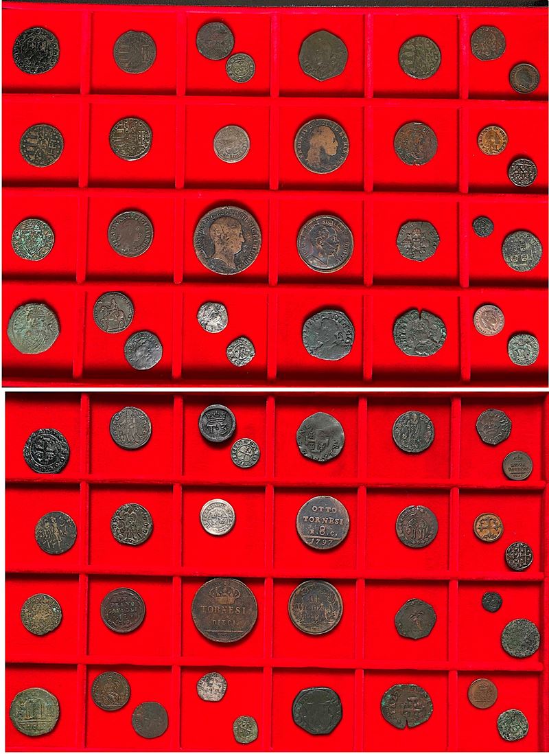 NAPOLI e ITALIA MERIDIONALE. Lotto di 31 monete.  - Asta Numismatica - I - Cambi Casa d'Aste