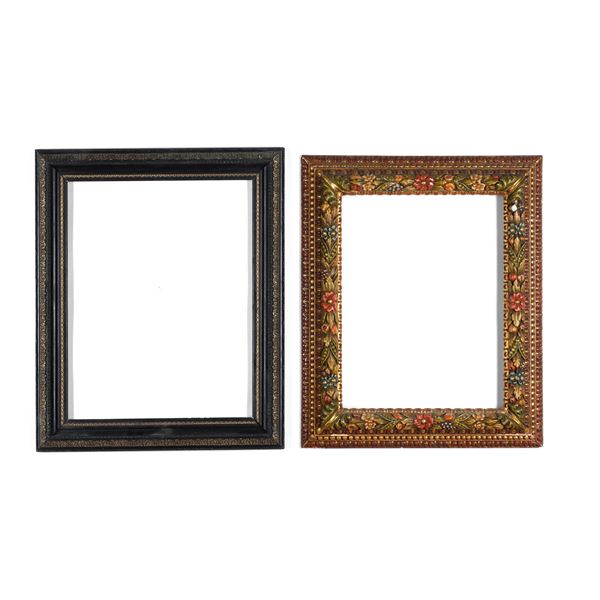 Due cornici diverse, XX secolo