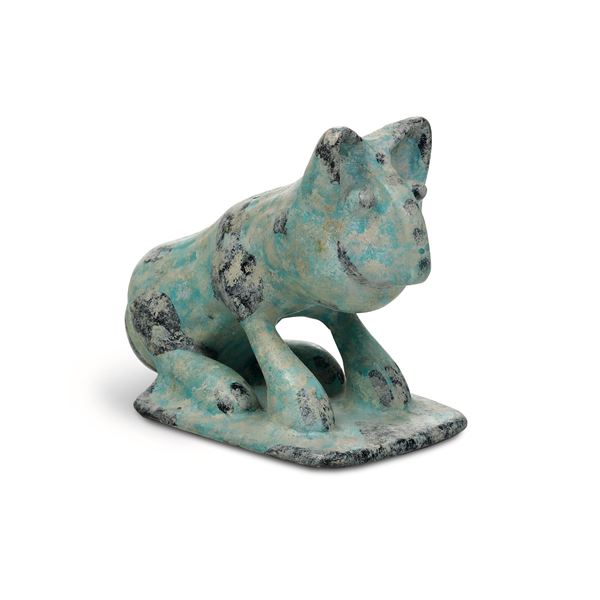 Figurina di felino Persia (Iran), XIII secolo