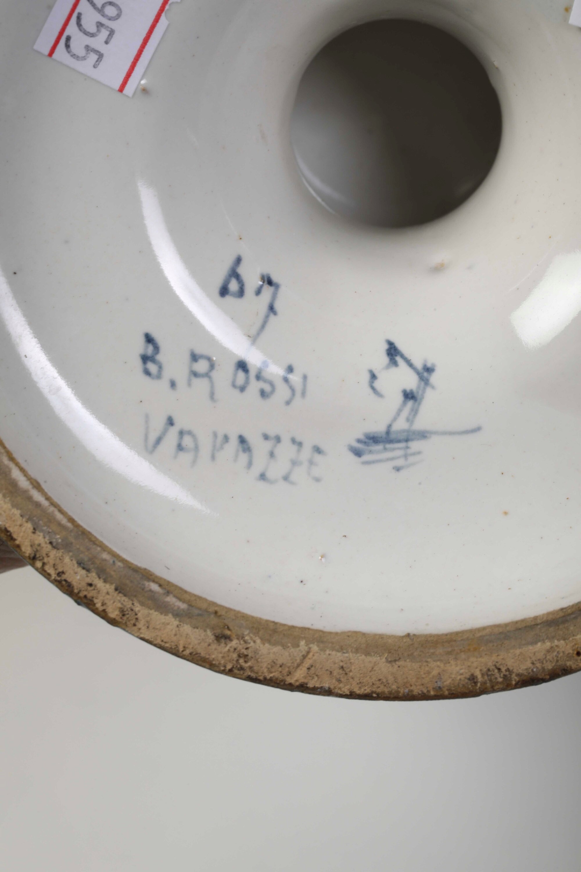 Vaso Biansato.liguria, Varazze, XX Secolo.