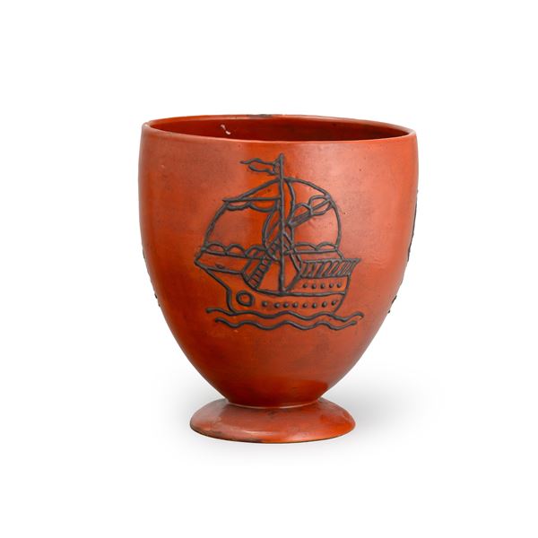 Coppa in terracotta
