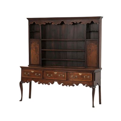 Credenza con Alzata a Giorno. XIX Secolo