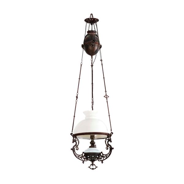 Lampadario liberty. XX secolo