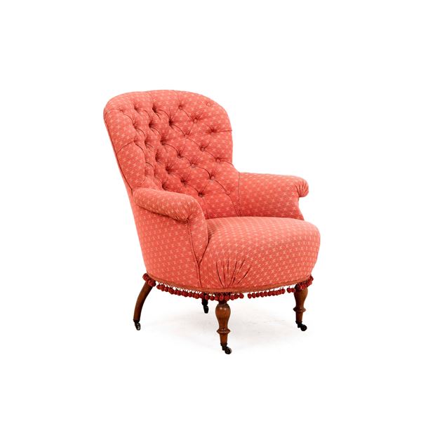 Poltroncina imbottita. XX secolo