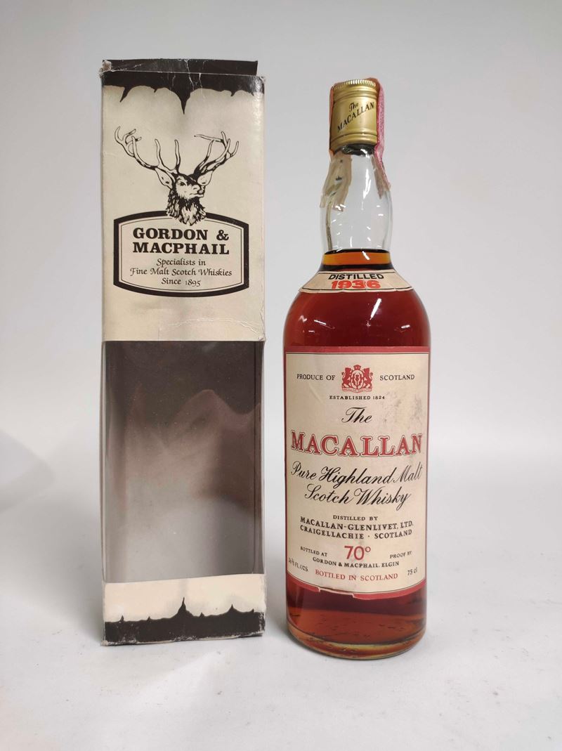 Macallan-Glenlivet 1936, Pure Highland Malt Scotch Whisky  - Auction Spring Wines and Spirits - Cambi Casa d'Aste