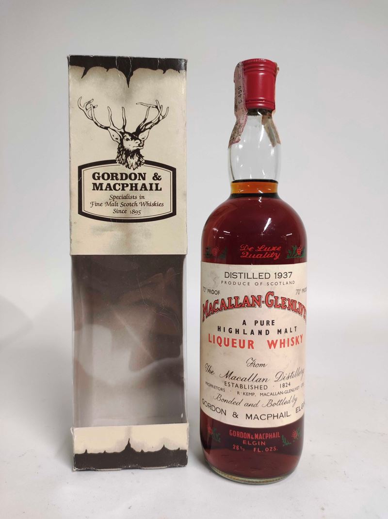 Macallan-Glenlivet 1937, Pure Highland Malt Scotch Whisky  - Asta Spring Wines and Spirits - Cambi Casa d'Aste