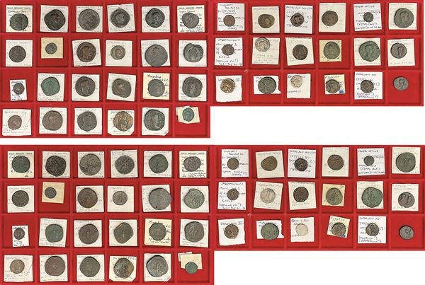 IMPERO ROMANO. Lotto di 42 monete.