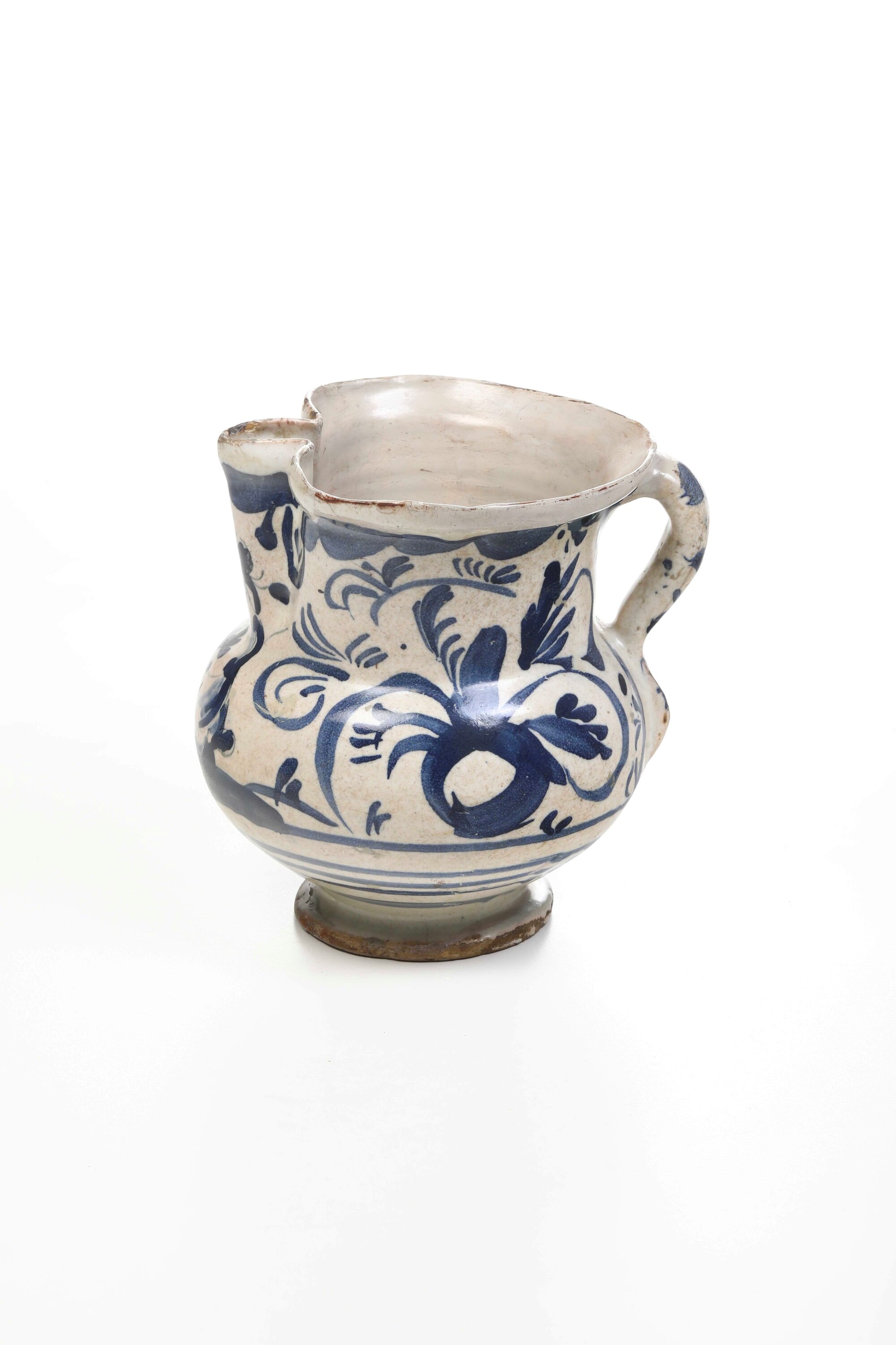 Brocca in maiolica, Liguria, XVIII secolo
