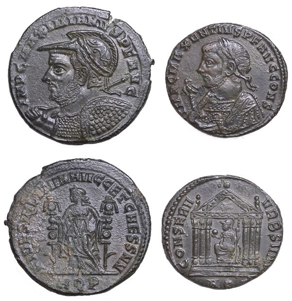 IMPERO ROMANO. Lotto di due monete.