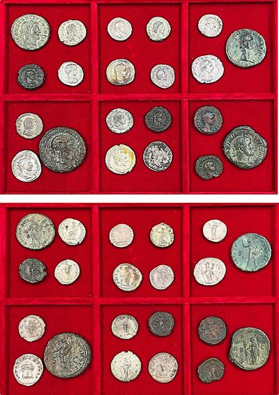Impero Romano. Lotto di 21 Monete.