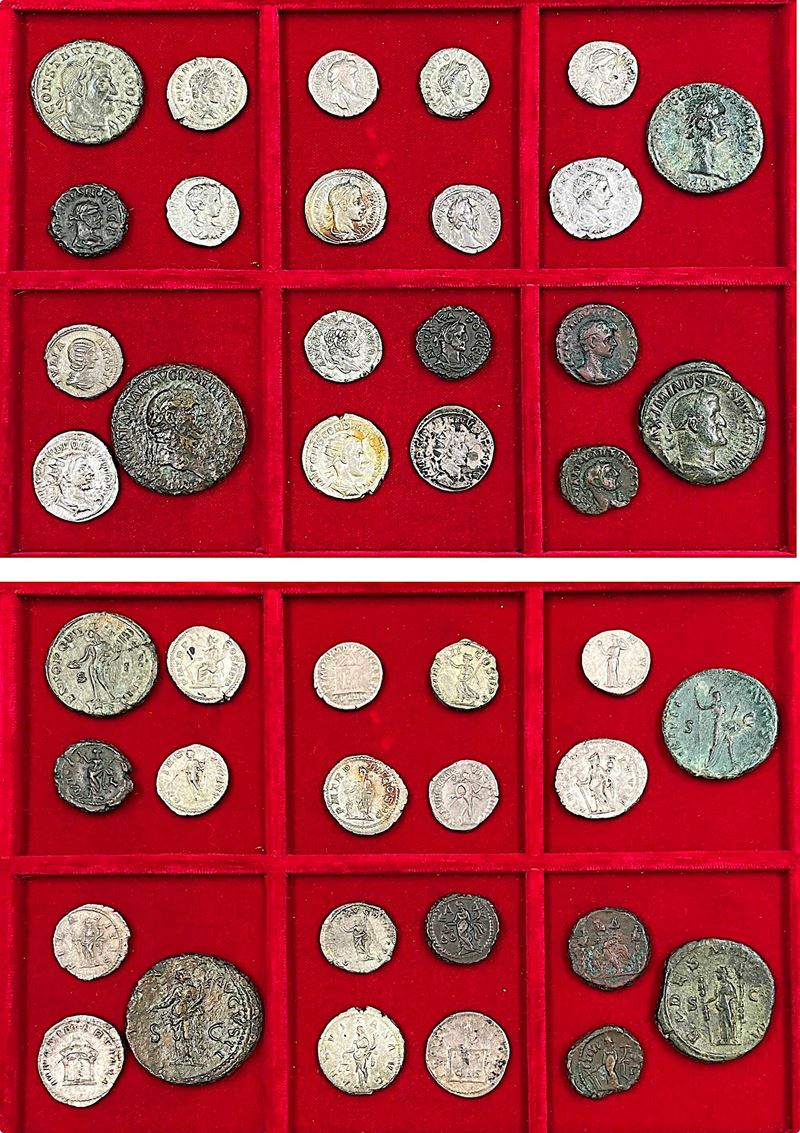 IMPERO ROMANO. Lotto di 21 monete.  - Asta Numismatica - I - Cambi Casa d'Aste