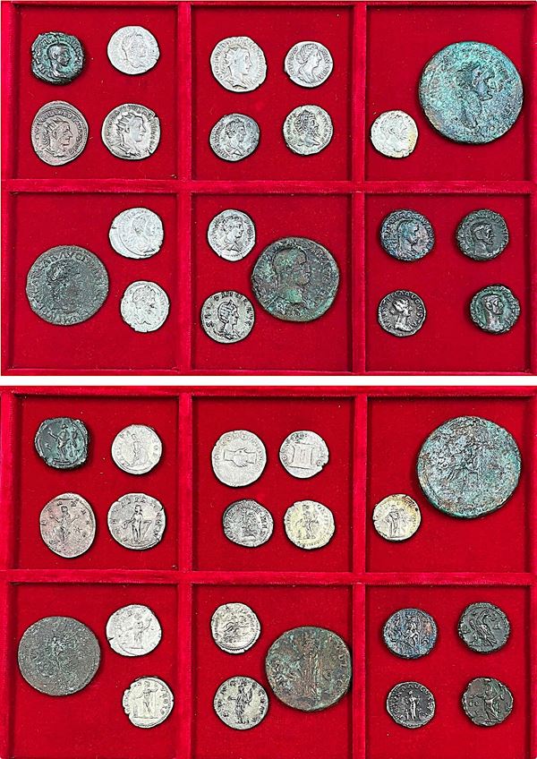 IMPERO ROMANO. Lotto di venti monete.