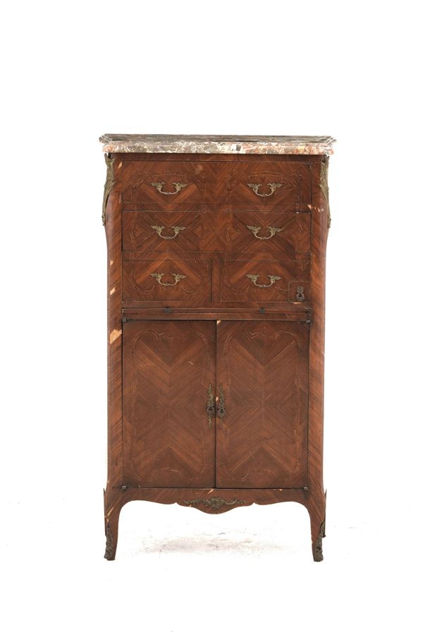 Secretaire lastronato. Francia XX secolo