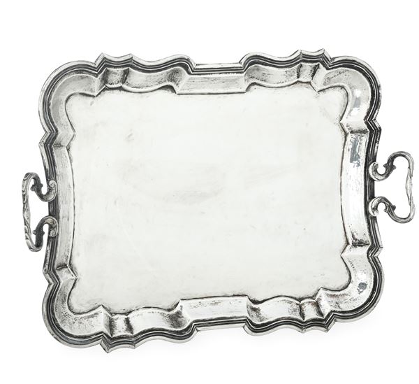 Venezia, XVIII secolo, marchio con Leone di San Marco Vassoio