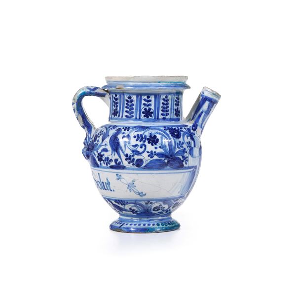 Orciolo Albisola o Savona, metà del XVII secolo 