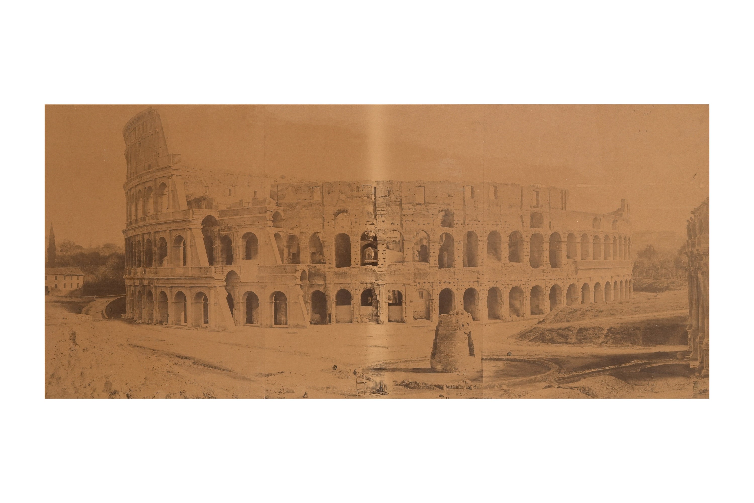 Vecchia Veduta del Colosseo, Roma