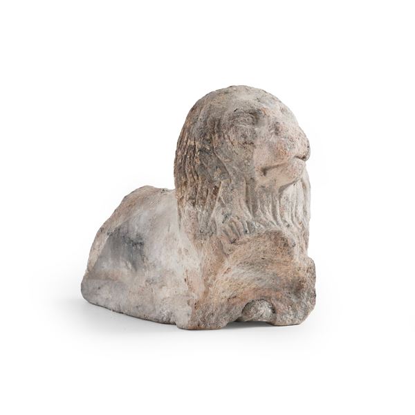 Protome leonina. Lapicida del XV secolo