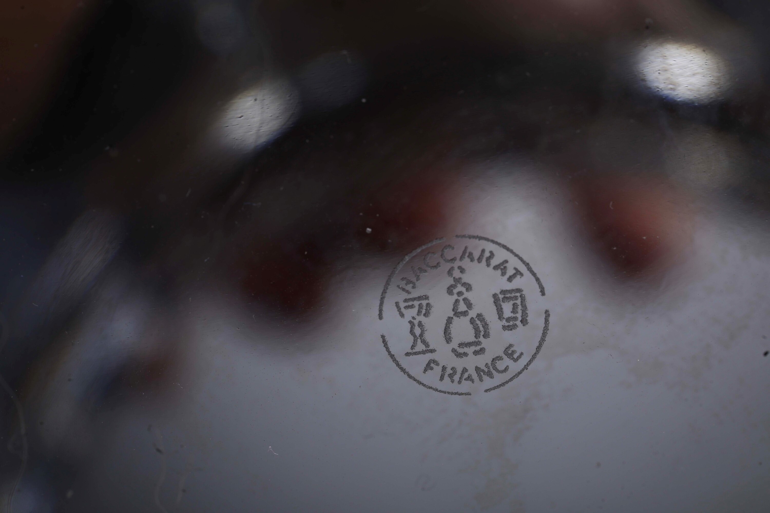 Secchiello per Champagne “harcourt” Francia, Manifattura Baccarat, Seconda Metà del XX Secolo