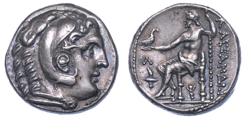 REGNO DI MACEDONIA. CASSANDRO, 317-305 a.C. Tetradracma, 307-297 a.C. Anfipoli.  - Asta Numismatica - I - Cambi Casa d'Aste