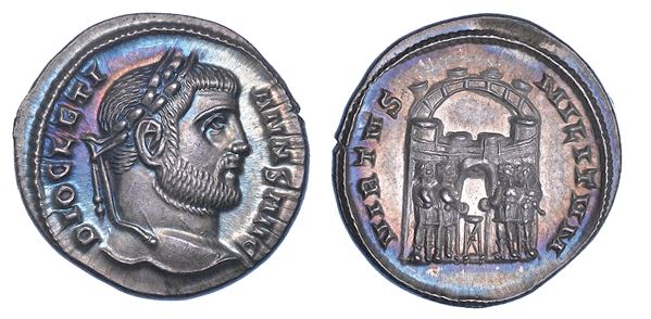 DIOCLEZIANO, 284-305. Argenteus, anno 294. Siscia.