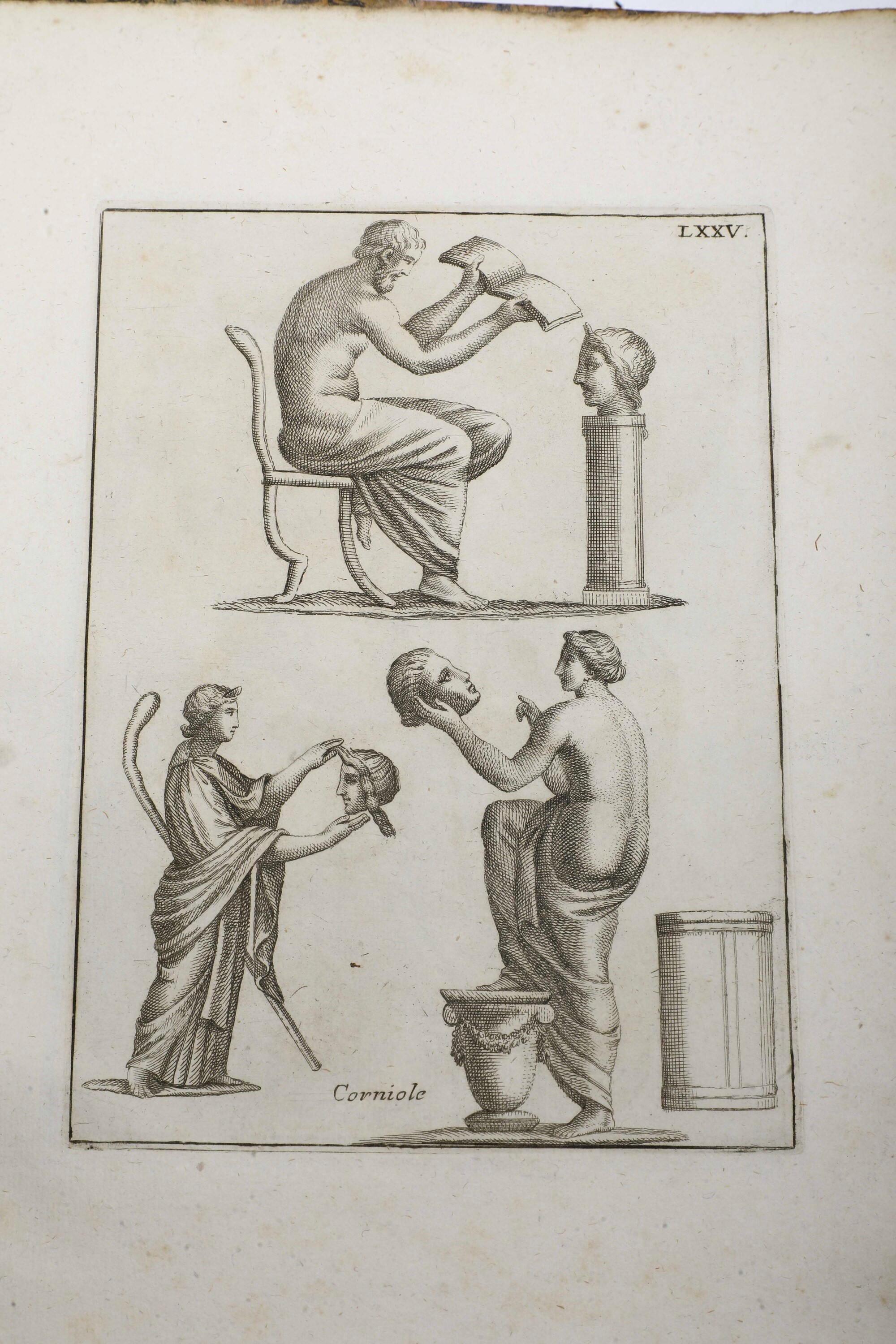 Ficoroni Francesco (1664-1747) De Larvis Scenicis Et Figuris Comicisroma, Monaldini, 1754