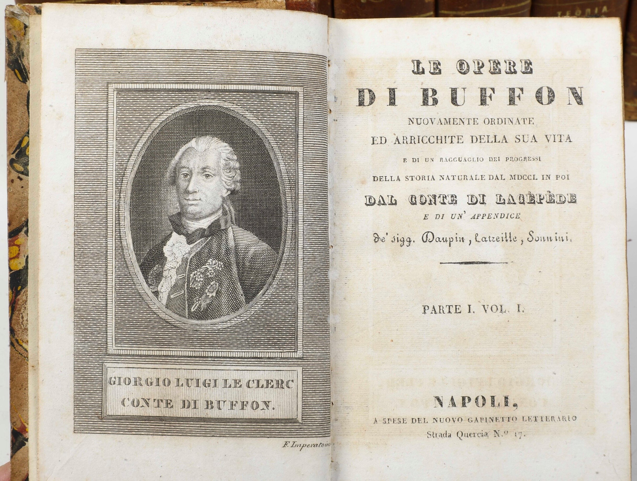 Leclerc Georges Louis Marie, Comte De Buffon (1707-1788) le Opere... con Addizione di Lacèpedenap...