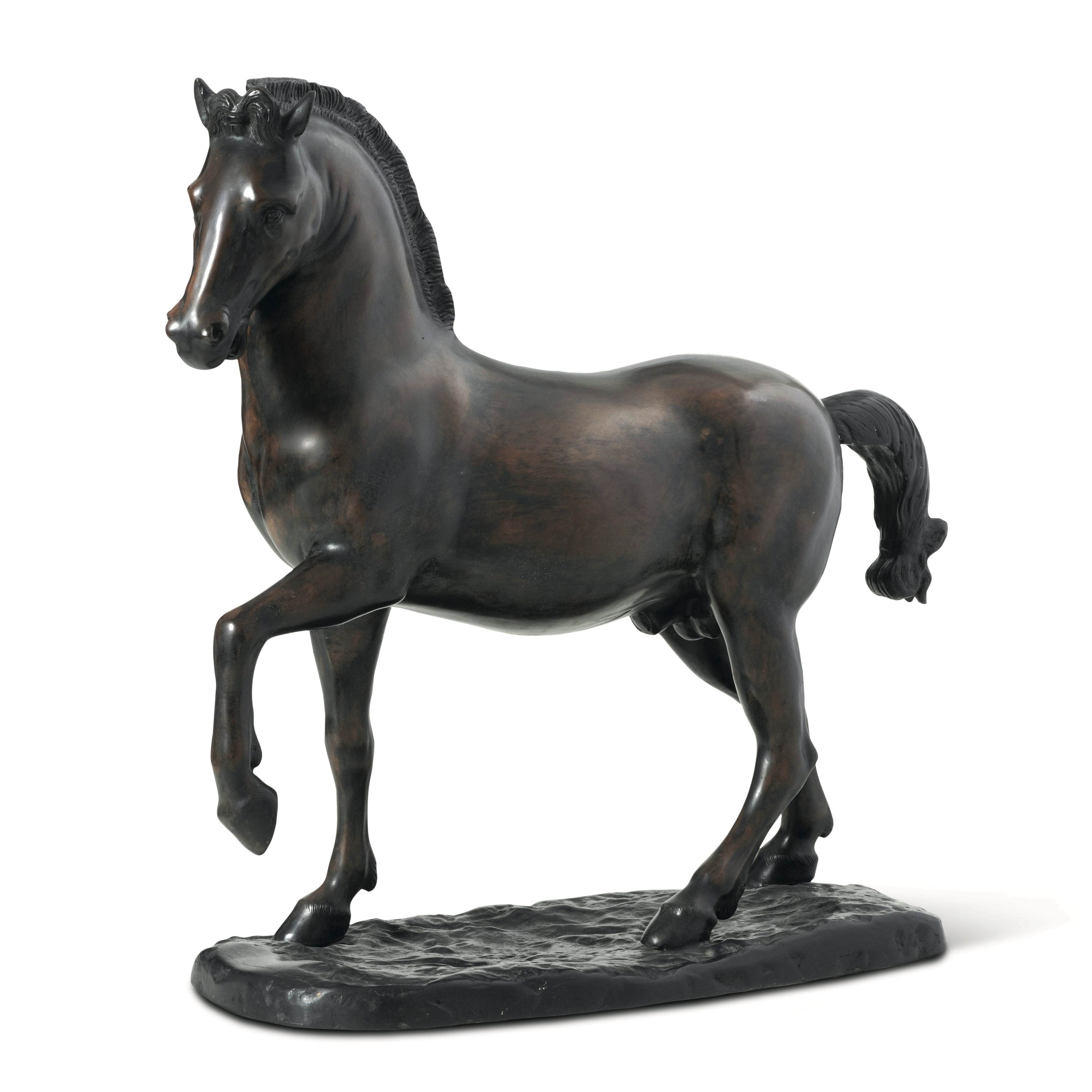 James Hunt - Cavallo in bronzo fuso e patinato