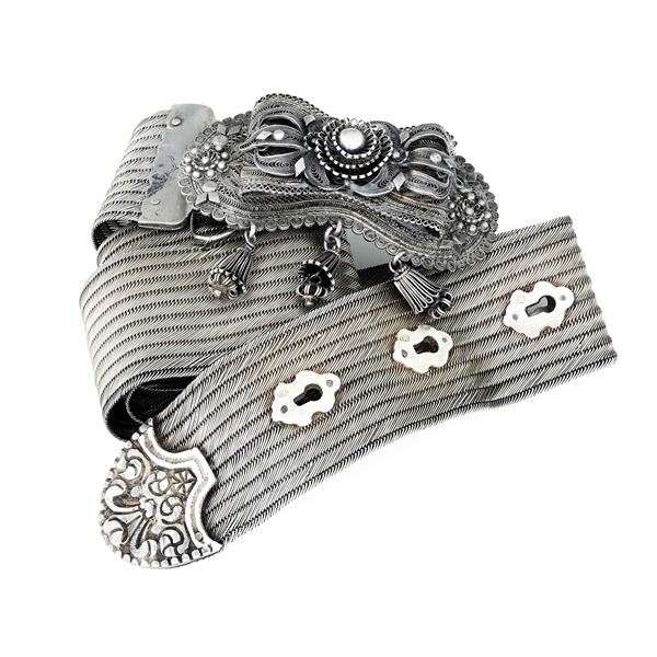 Oreficeria ottomana del XIX secolo Cintura da costume