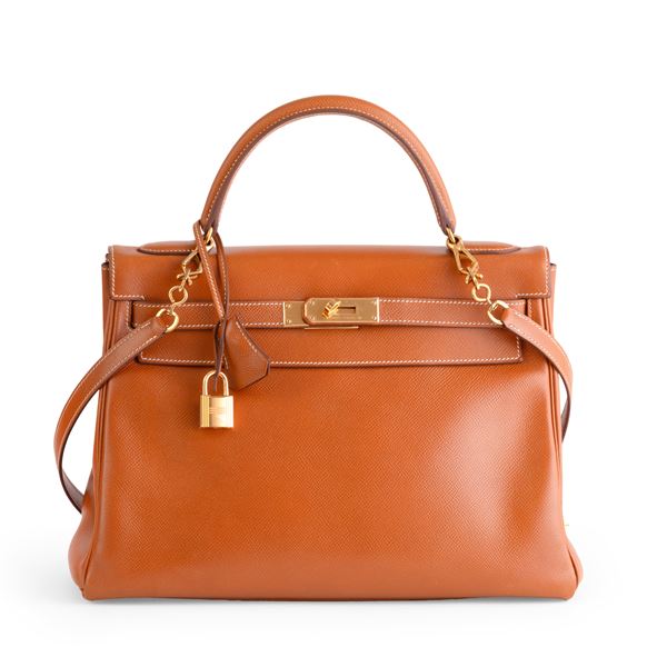 Hermès, Borsa Kelly 32 Retourné