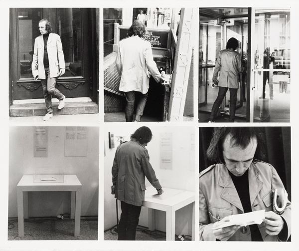 Vito Acconci: Service area (performance)
