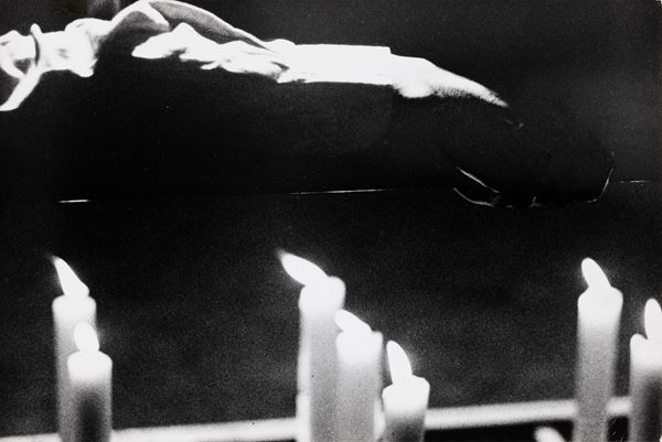 Gina Pane: Mise en condition, action Autoportrait