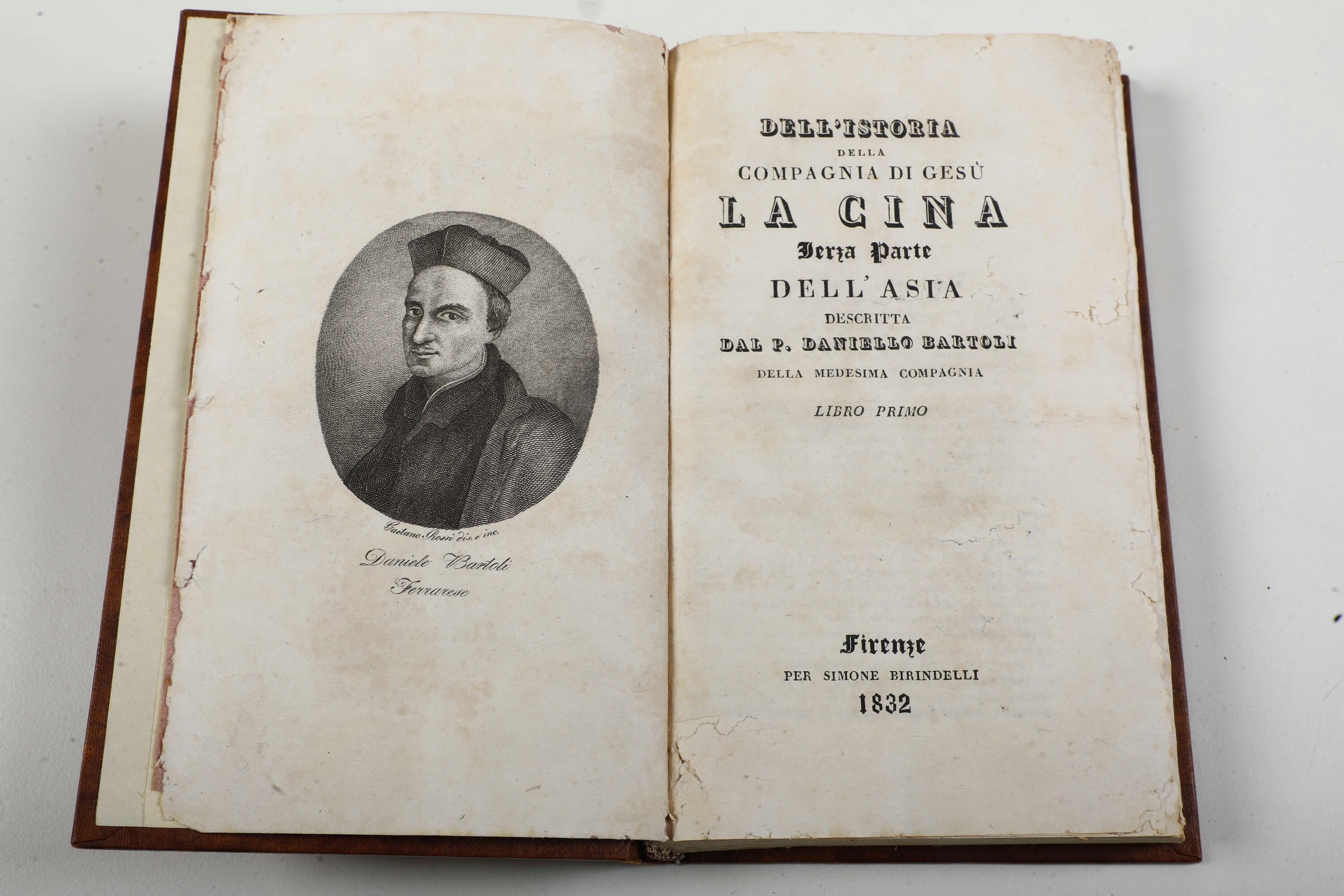 Bartoli, Daniello, La Cina. Parte terza della Storia dell'Asia, Firenze, Birindelli, 1832
