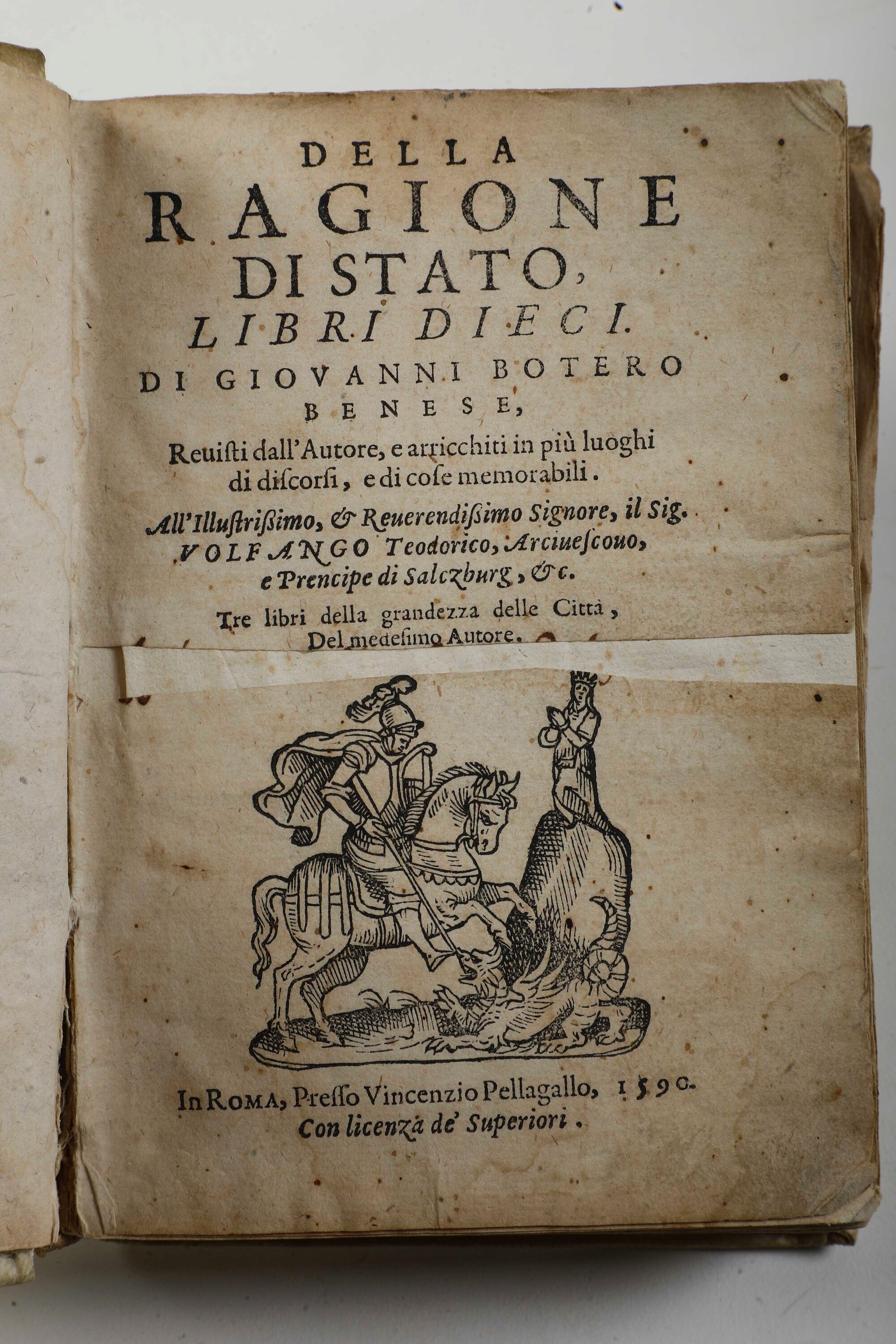 Sansovino Francesco (1521-1583) del Governo Et Amministratioone di Diversi Regni Et Reppubblicae....
