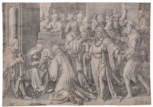 Di Leida Luca (1494 - 1533) Adorazione dei Magi, 1513
