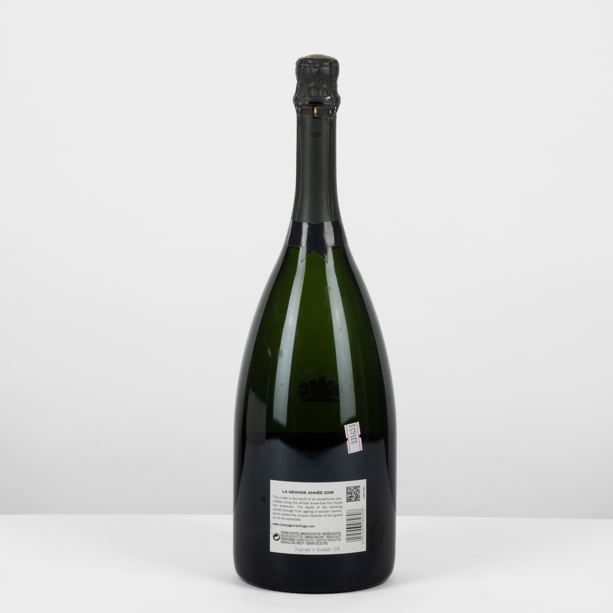 Bollinger, La Grande Annèe Champagne, 2008, Magnum 150cl