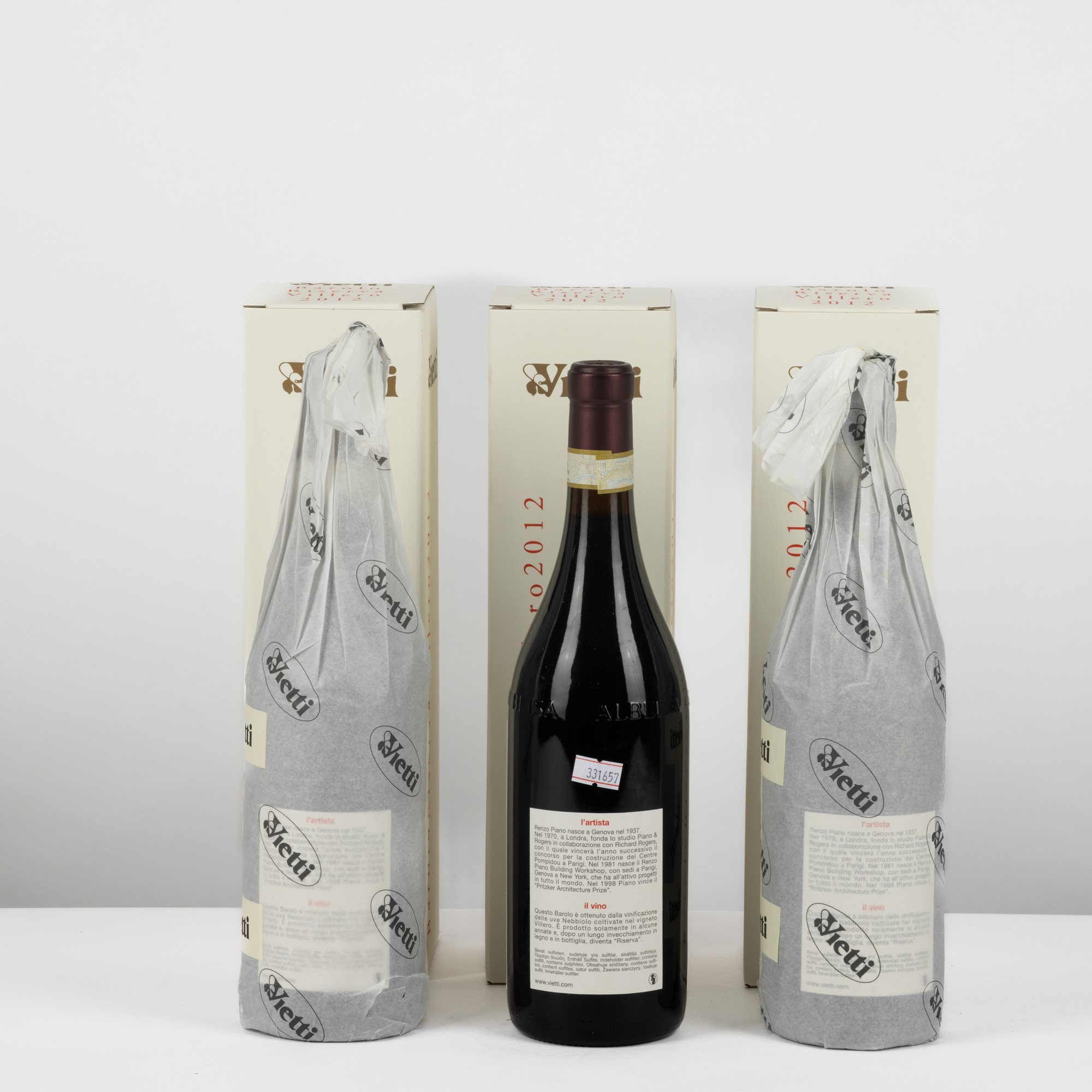 Barolo, Vietti Riserva Villero 2012