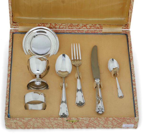 Servizio da bimbo. Italia XX Secolo