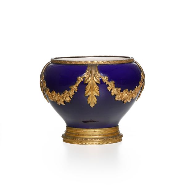 Vaso. Francia, Sèvres,  Ateliet Moriot, 1850 circa.