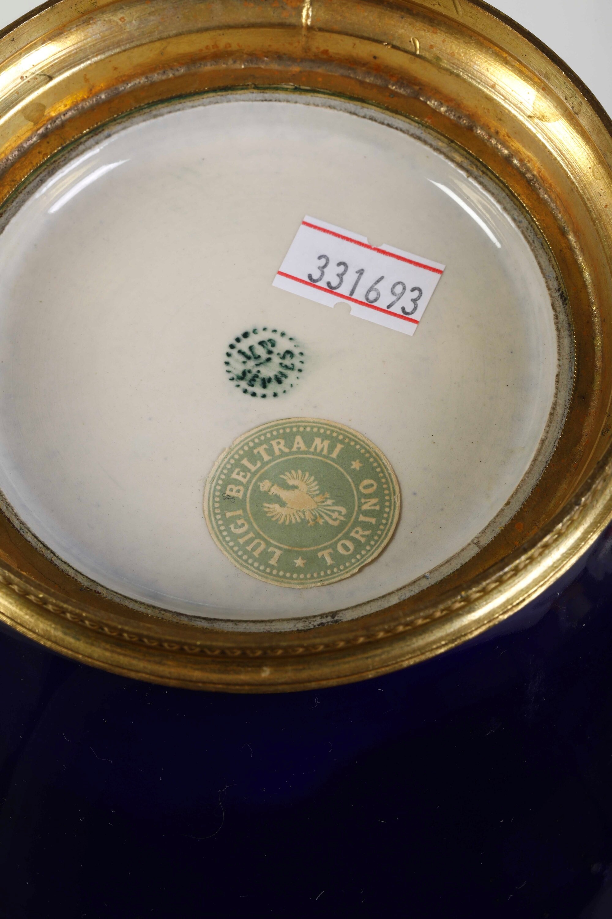 Vaso.francia, Sèvres, Ateliet Moriot, 1850 Circa.