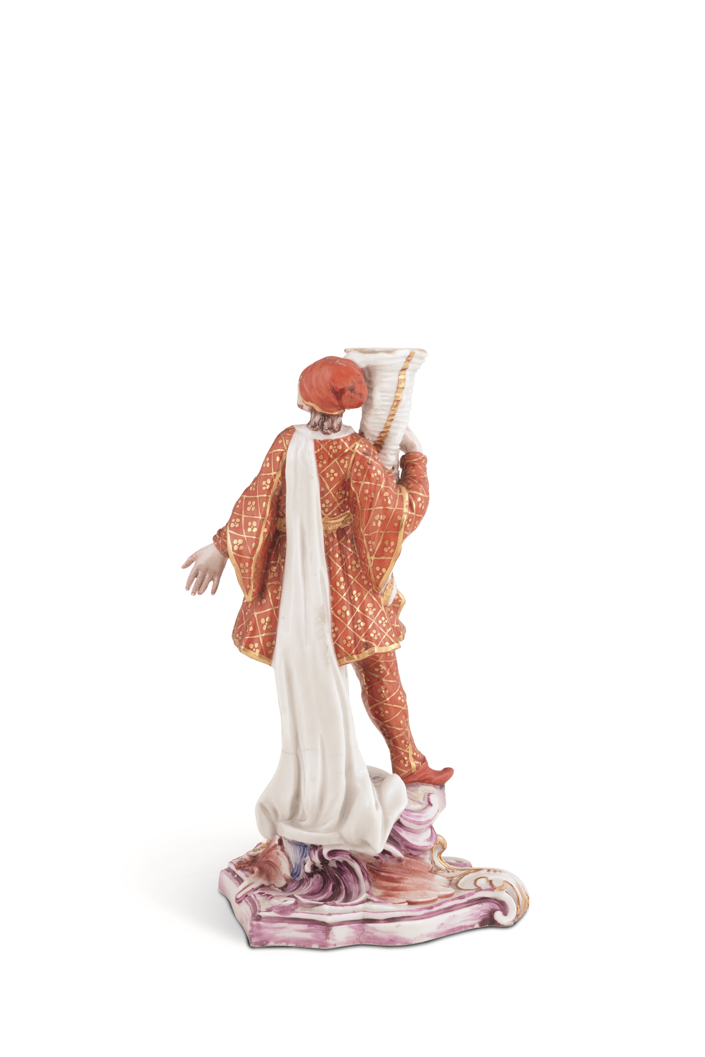 Figurina di Orientaledoccia, Manifattura Ginori, 1760-1780 Circa