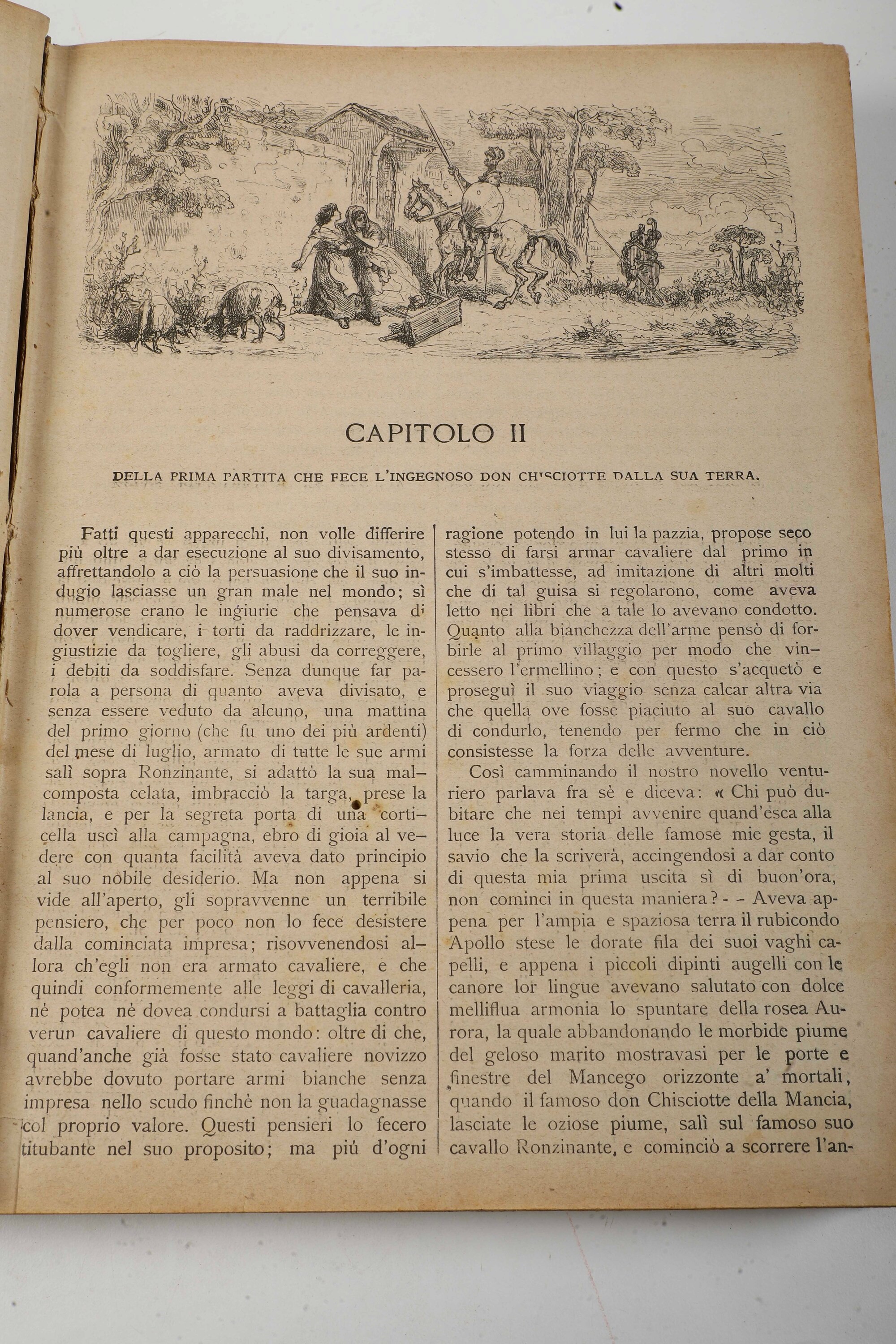 De Cervantes Miguel (1547-1616) / Dorè Gustave (1832-1883) Don Chiscotte della Manciaroma, Edoard...